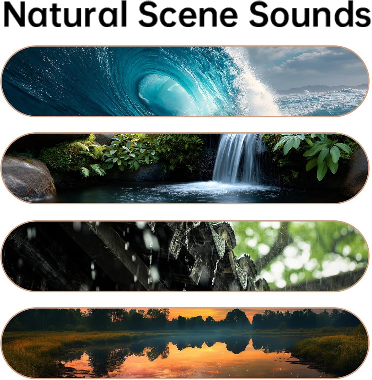 Q9 White Noise Machine, Portable Sleep Sound Machine with 7 Color Night Light, 15/30/60 Min Timer, Soothing Relaxing Sounds for Baby Nursery, Bedroom, Office and Travel Use