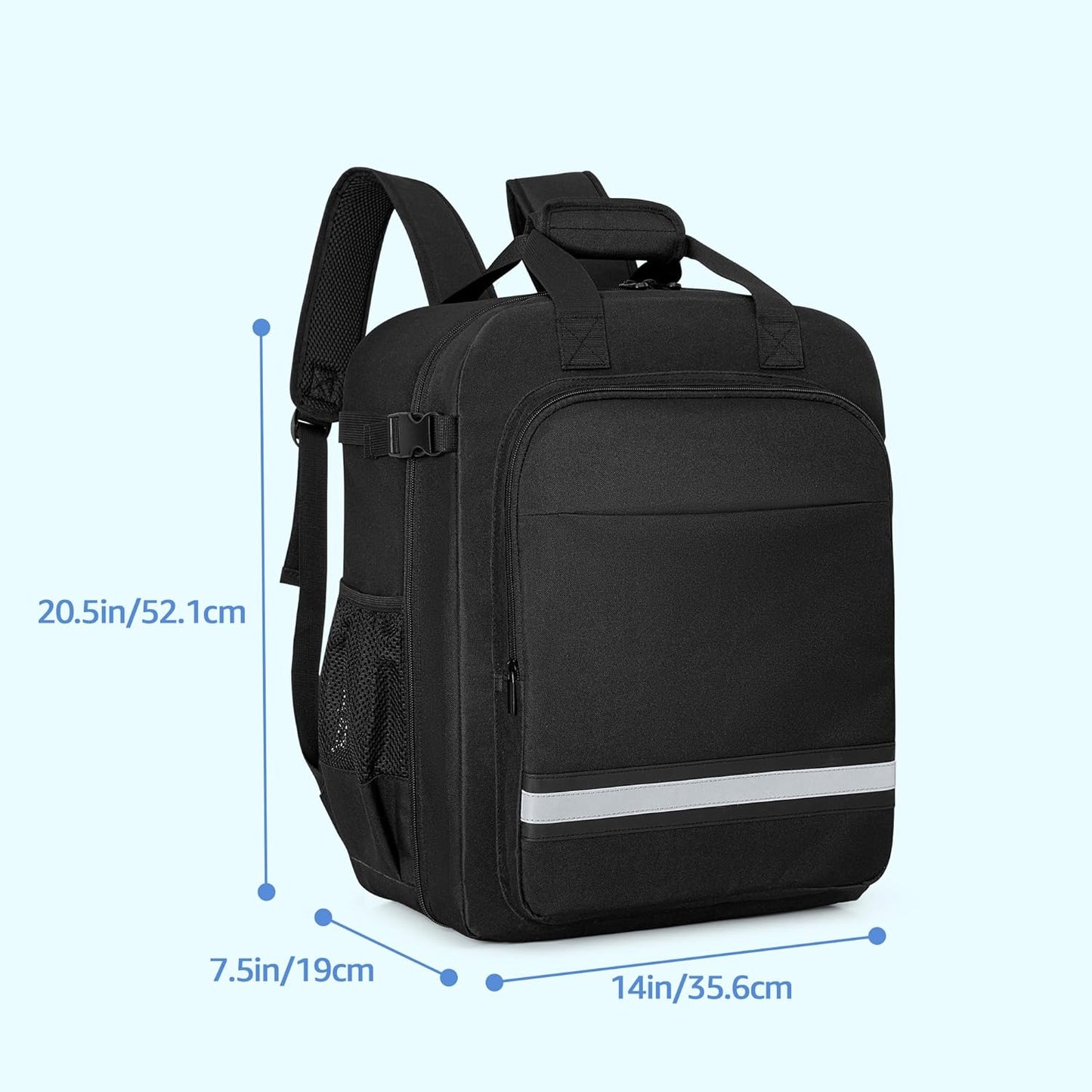 HODRANT Stroller Travel Bag Compatible with GB Pockit & Pockit Air Plus, Lightweight Backpack for Airplane Travel Essentials and Gate Check, Bag Only