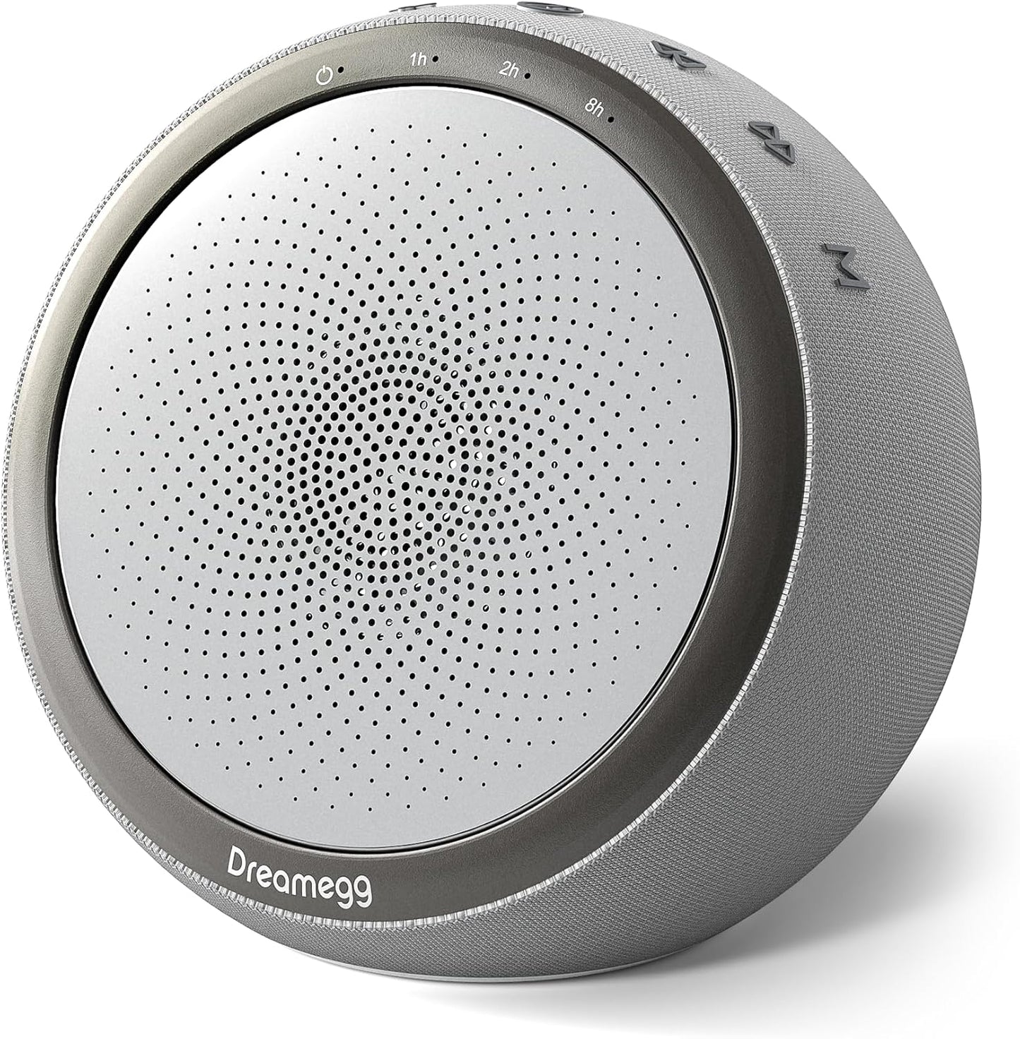 Dreamegg D1 Sound Machine Baby - White Noise Machine for Baby with Night Light, 24 High Fidelity Sounds, Timer & Memory Feature, Noise Machine with Nursery Lamps for Adults, Home, Office (White)