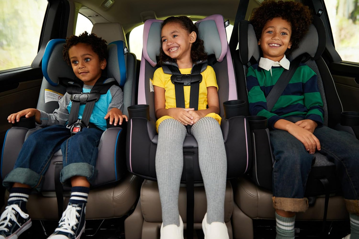 Safety 1st Convertible Car Seat, Convert from Rear to Forward Facing and Belt-Positioning Booster, High Street, From Birth to Age 10, TriMate