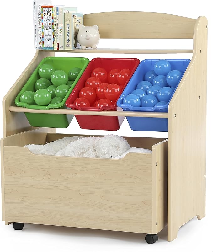 Humble Crew Kids' Store-All Unit, Natural Finish (TB816)