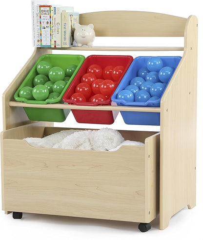 Humble Crew Kids' Store-All Unit, Natural Finish (TB816)
