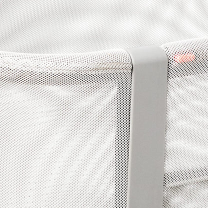 Skip Hop Baby Bassinet, Cozy Up 2-in-1 Bedside Sleeper & Bassinet, Grey