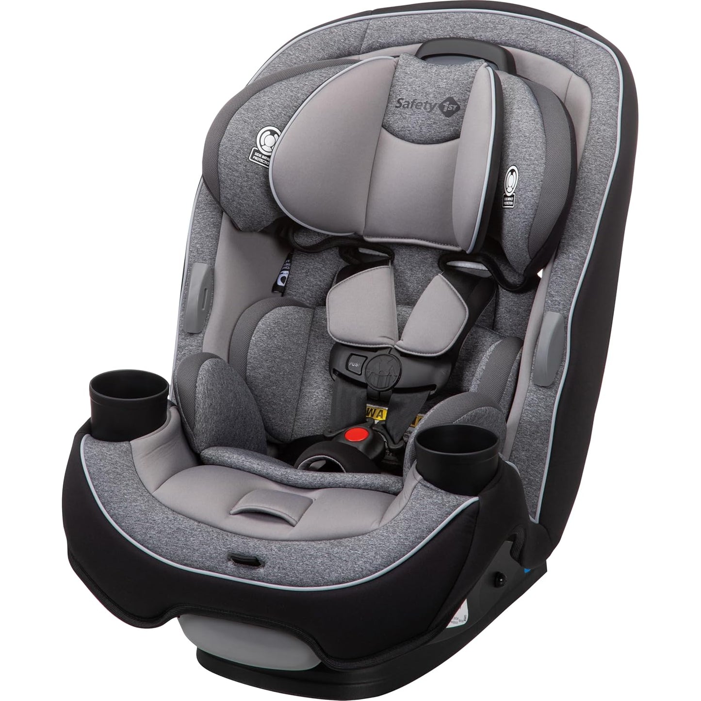 Safety 1st Grow and Go All-in-One Slim Convertible Car Seat, Rear Facing, 5-40 lbs, Forward Facing (30–65 lbs), High Back Booster Seat 40-100 pounds, Alaskan Blue