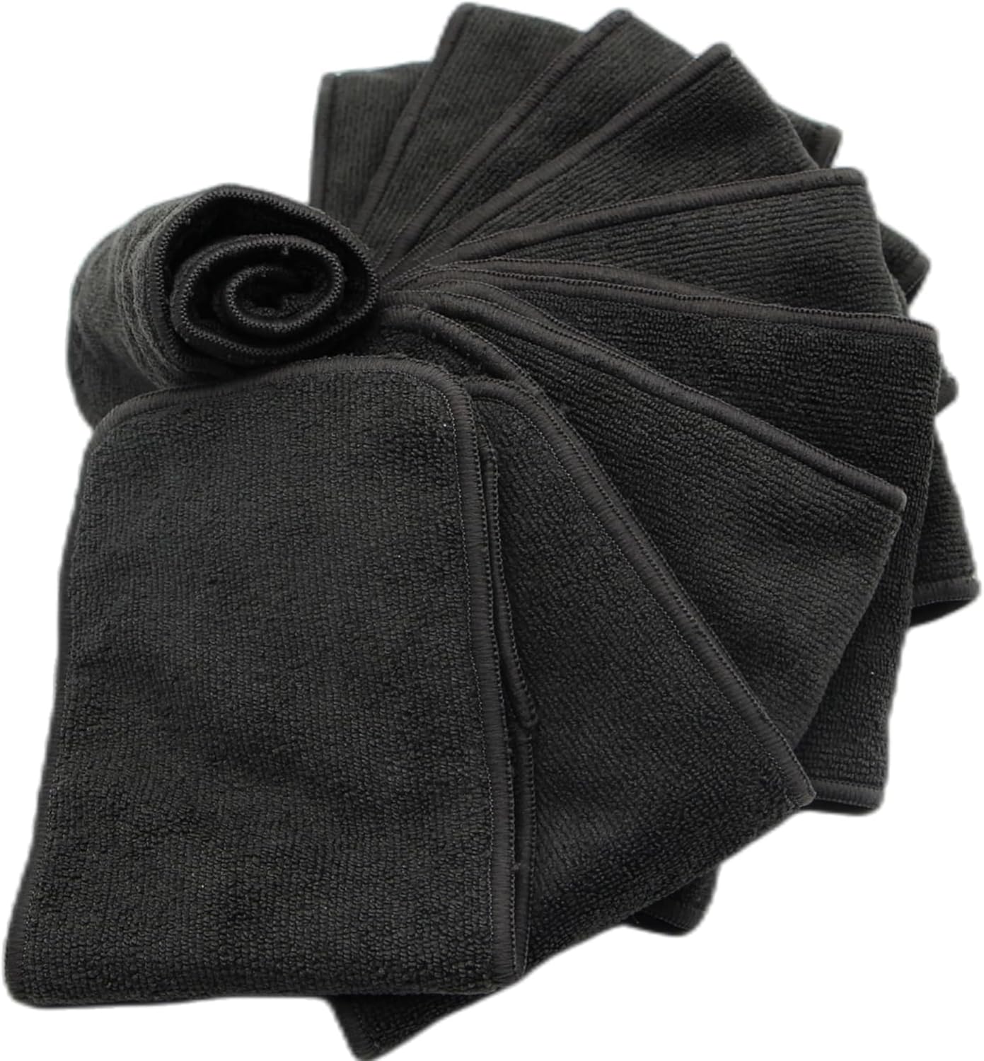 10pcs Reusable Soft 3 Layers Inserts for Baby Cloth Diaper,High Absorbing Washable Liners (10pcs-Grey Inserts)