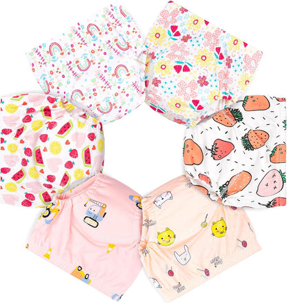 Toddler Potty Training Pants 4 Pack,Cotton Training Underwear Size 2T,3T,4T,Waterproof Underwear for Kids