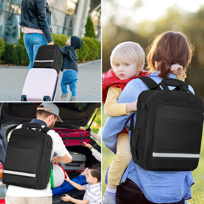 HODRANT Stroller Travel Bag Compatible with GB Pockit & Pockit Air Plus, Lightweight Backpack for Airplane Travel Essentials and Gate Check, Bag Only