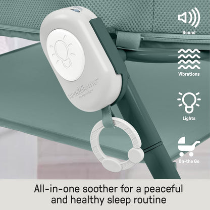 Ingenuity Dream Hero Starlight 3-in-1 Co-Sleeping Bassinet and Crib - Lume (Grey), Unisex, Newborn to 12 Months