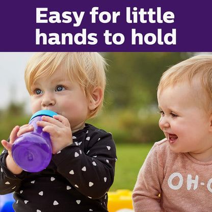 Philips AVENT My Easy Sippy Cup with Soft Spout and Spill-Proof Design, Blue/Green, 9oz, 2pk, SCF553/25