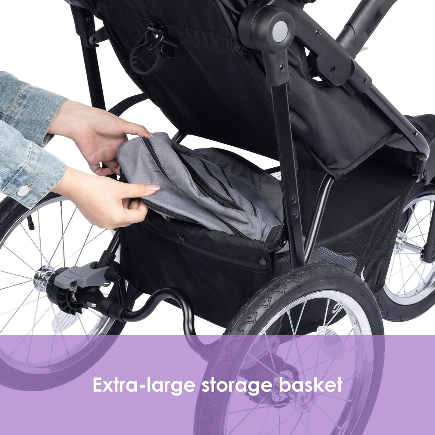 Baby Trend Journey Jogger, Stellar Black