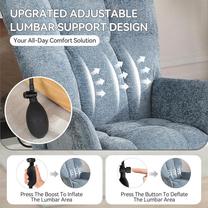 Nursery Rocking Chair Teddy Upholstered Glider Rocker Rocker Accent Chair with High Backrest Armchair Comfy Side Pocket Modern Rocking Accent Chairs for Living Room, Nursery, Office-Green