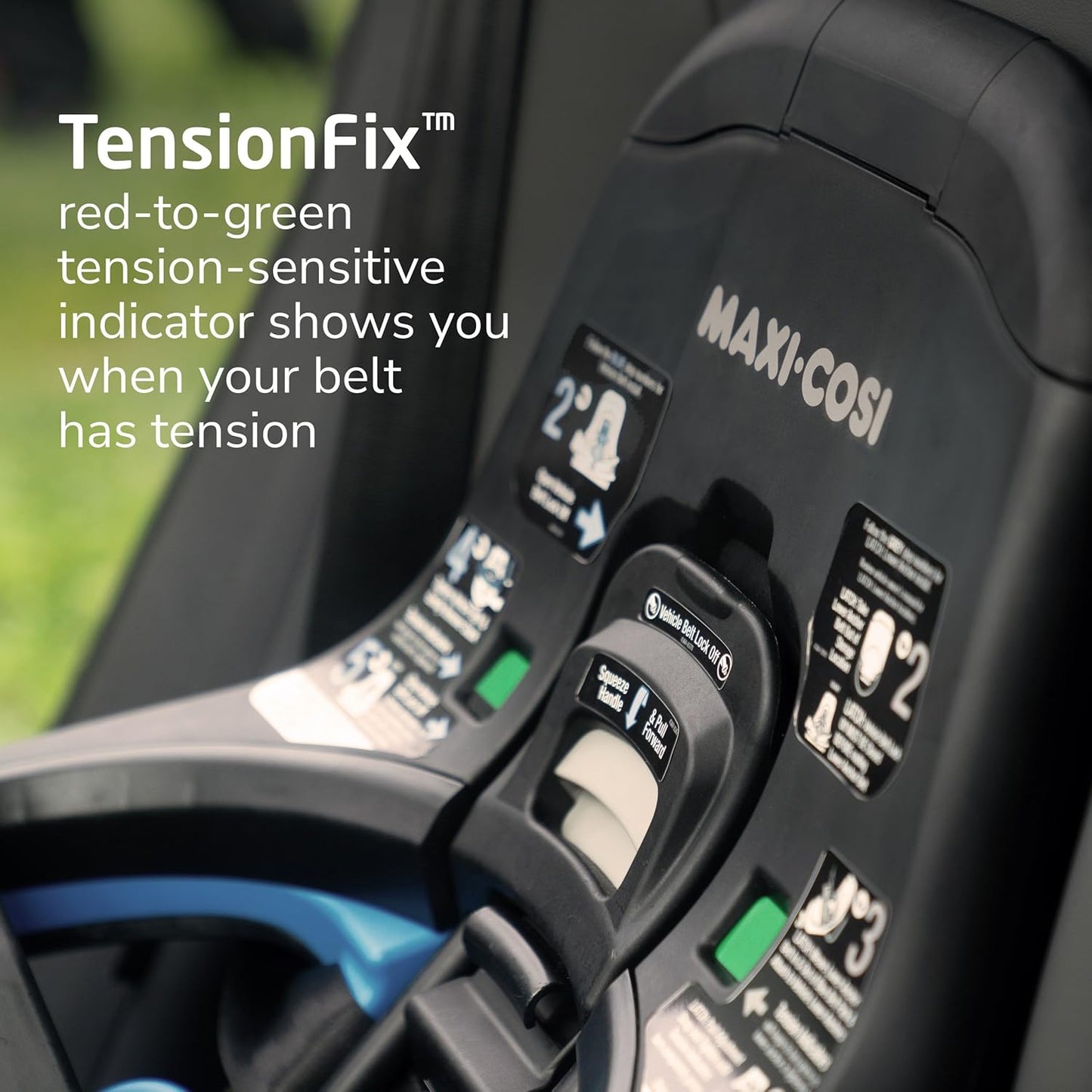 Maxi-Cosi Peri 180 Rotating Infant Car Seat, Baby Car Seat Rotating Carseat, Swivel Car Seat, Onyx Wonder
