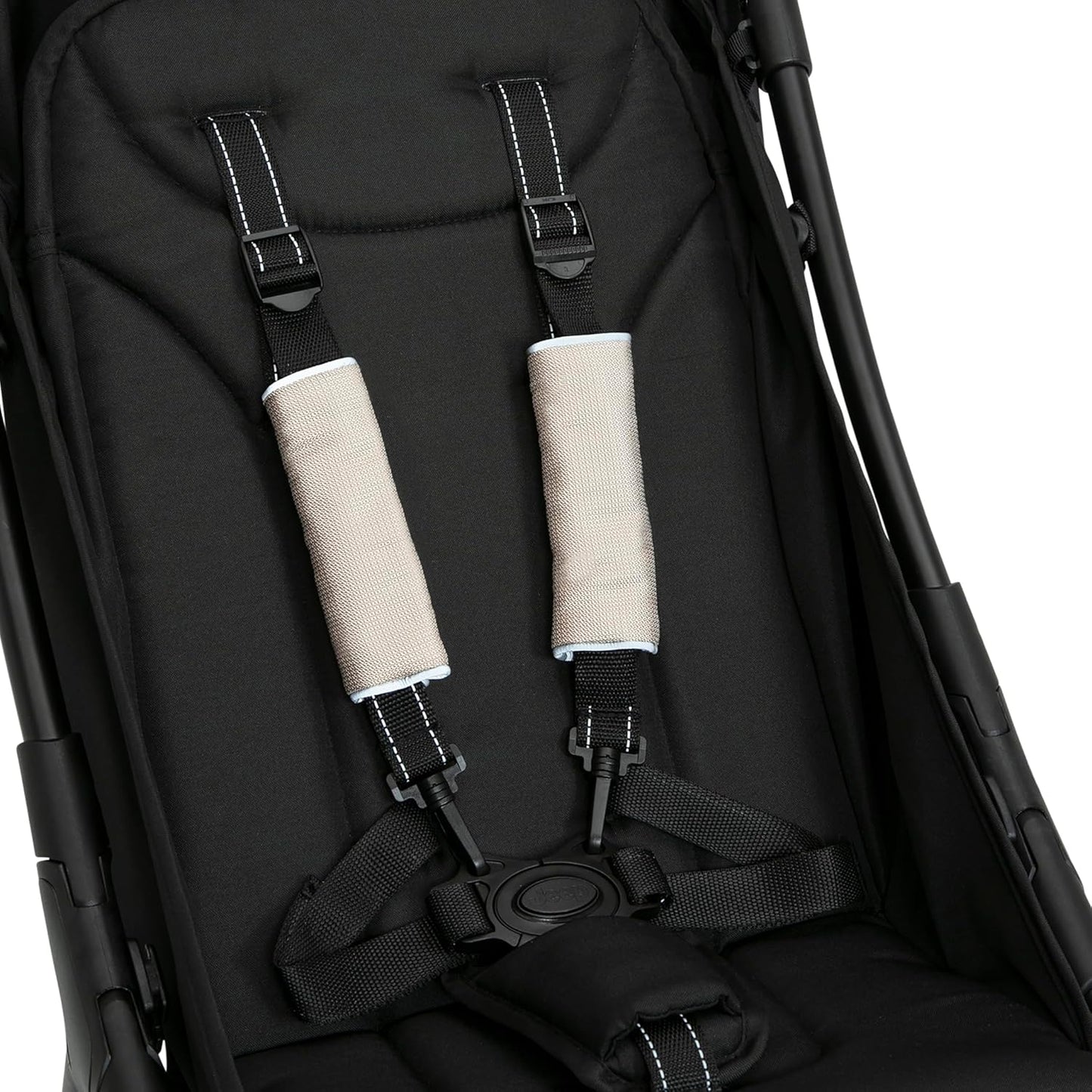 Jeep Altitude Compact Travel Stroller by Delta Children Greenguard Gold, Easy One Hand Fold, Lightweight, Extendable Canopy with Peek-a-Boo Window, Reclining Seat, 4 Wheel Suspension, Olive Green