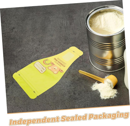 SOIMISS 120pcs Baby Milk Powder Dispenser Travel Pouch - Disposable Pre-Sealed Formula Powder Bag - Leakproof Food Storage Container For Outdoor Use