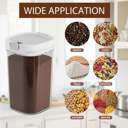 Formula Container to go-1300ml Travel Dispenser BPA Free Airtight Container with Spoon & Layered Storage,Sealed Lid,Stackable,Easy-Clean,Ideal for Coffee,Flour,Sugar,Cereal,Milk Powder(44oz)