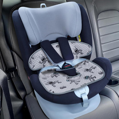 Babenest Car Seat Potty Protector Cover -Waterproof Carseat Training Liner for Baby &Toddler Shower Gift, Dry Piddle Pee Pad with Fun Designs for Strollers & Infant Car Seats (2pcs Pink)