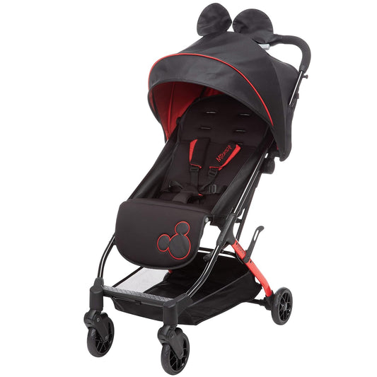 Disney Mickey Mouse Teeny Ultra Compact Stroller, Let's Go Mickey!, Black
