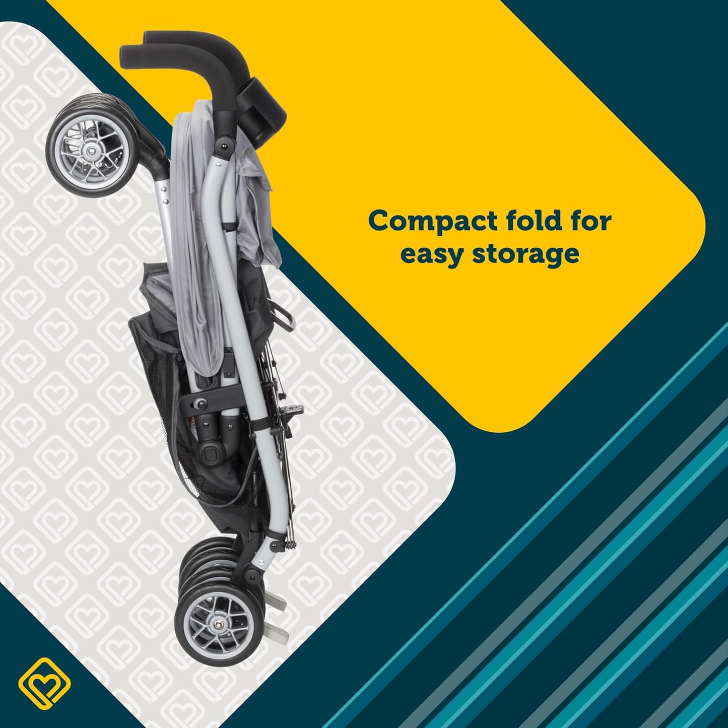 Safety 1st Strollerette Compact Stroller, Mercury