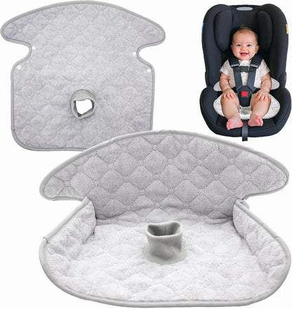 2 Pack Potty Training Car Seat Protector & Bag, Waterproof Piddle Pads for Carseat, High Chair & Stroller, Soft Anti-Slip Liner, Fast Water Absorption Pee Protector for Toddlers, Machine Washable