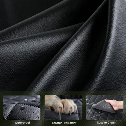 2-in-1 Dog Car Seat Cover for Back Seat, Transform to Passenger Mode - Dog Car Seat, Waterproof, Scratch-resistant, Support to 330lbs, for Outdoor Activities, Travel, to the Vet, for Cars/SUV/Truck