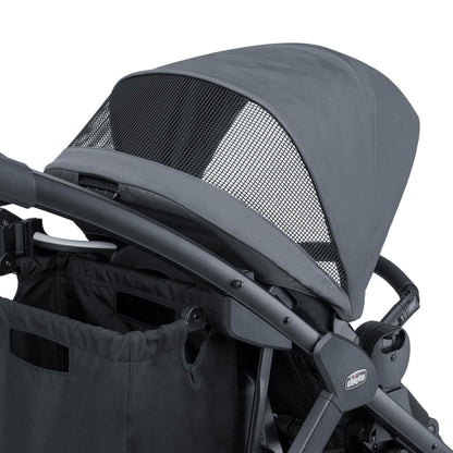 Chicco Corso Flex Infant Car Seat Adapter/Basket for Corso Flex Convertible Stroller, Compatible with Any Chicco Infant Car Seat, Black/Black