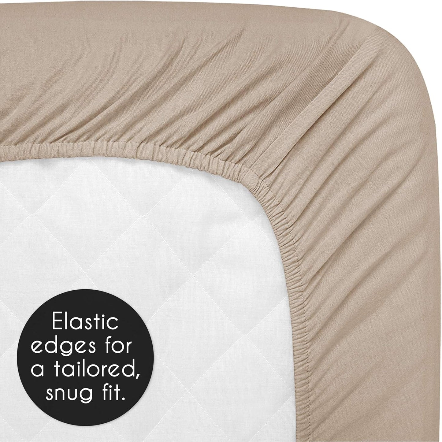 Sweet Jojo Designs 2-Piece Baby Bassinet Sheets Set (Black/White Gingham Checkered Plaid) for Boy/Girl, Infant Newborn Nursery, Oval, Rectangle & Hourglass Mattress (Solid Onyx & Classic Checkerboard)