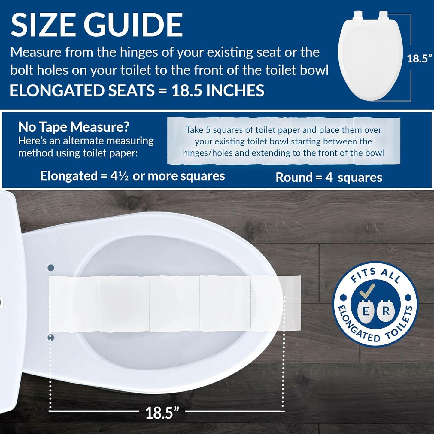 Mayfair NextStep Slow-Close Toilet Seat with Built-In Toddler Potty Training Seat, Removable, White, Round