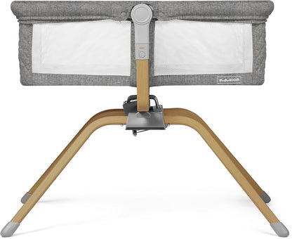 Baby Bassinet with Rocking/Gliding, Portable Bedside Sleeper for Baby with Foam Mattress, Baby Bedside Crib for Newborns and Infants with Carrybag