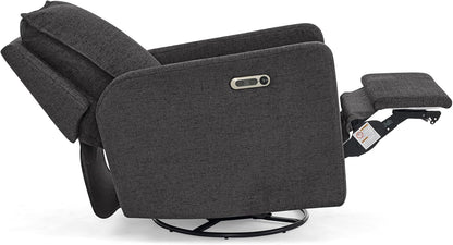 babyGap Harlowe Power Recliner with USB-A and Type-C Ports by Delta Children - Greenguard Gold Certified – Stain-Resistant Performance Fabric is Oeko-TEX Standard 100 Certified, Sand