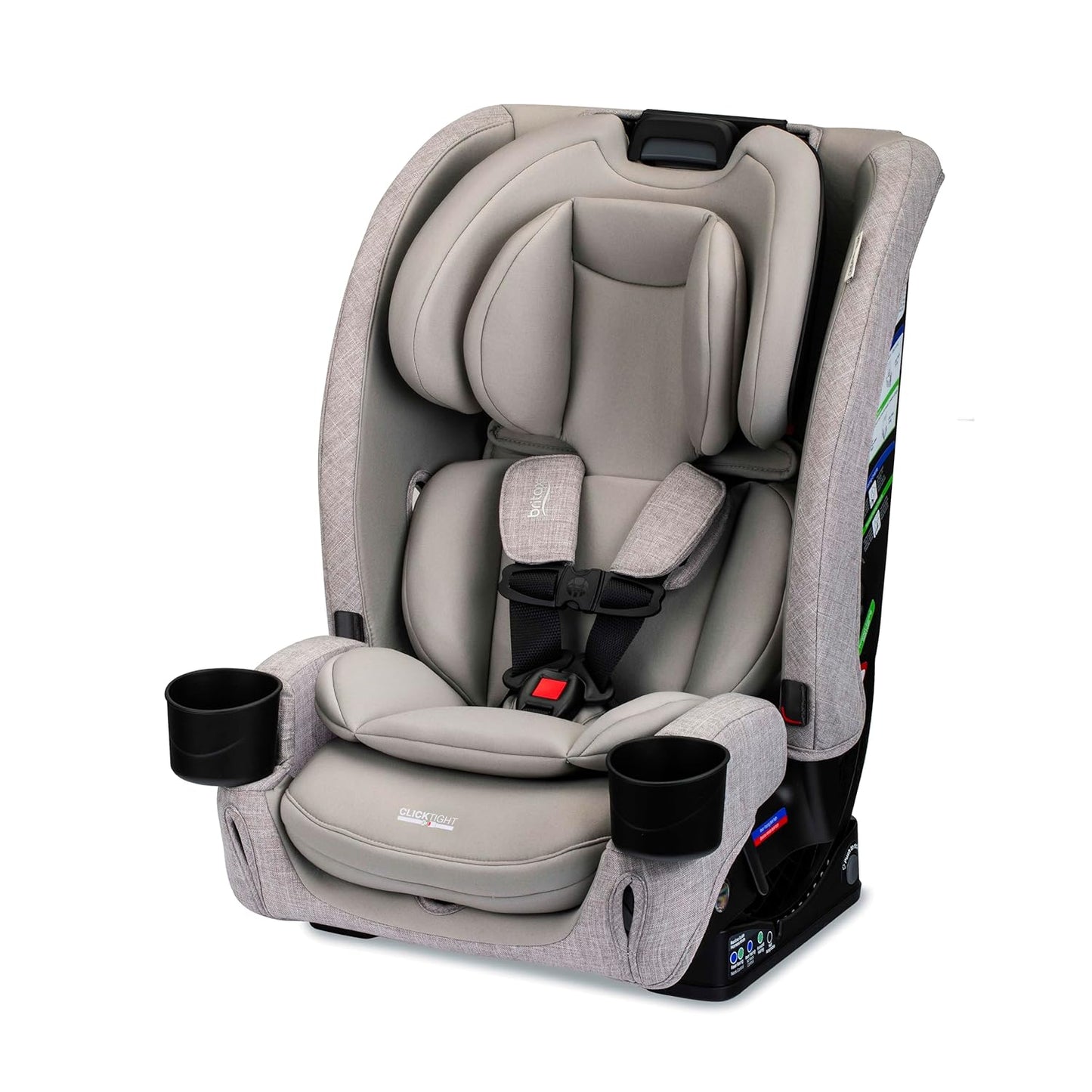 Britax One4Life All-in-One Car Seat, Up to 10 Years of Use, Rear Facing, Forward Facing, & Booster Modes, Extended Rear-Facing, ClickTight Installation & Breathable SafeWash Fabrics — Teak