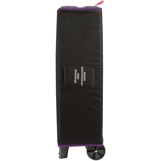 Cosco Funsport Compact Portable Playard, Lightweight, Easy Set up, Foldable Baby Playpen with Carry Bag, Butterfly Twirl