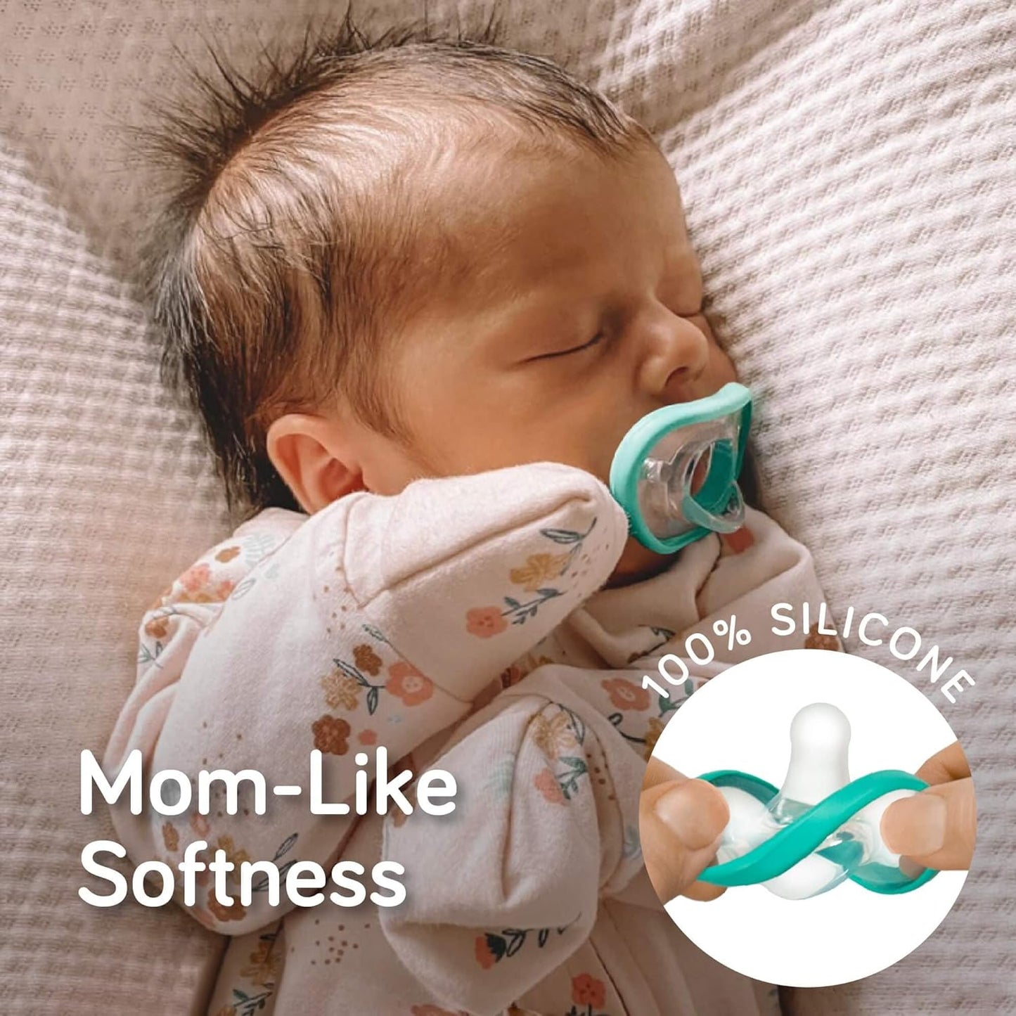 Nanobebe Breastmilk and Silicone Baby Bottle Ultimate Set Gen 2, 5oz and 9oz - with Sterilizer, Drying Rack, Anti-Colic Nipples, Pacifiers, and Warmer - Teal/Grey