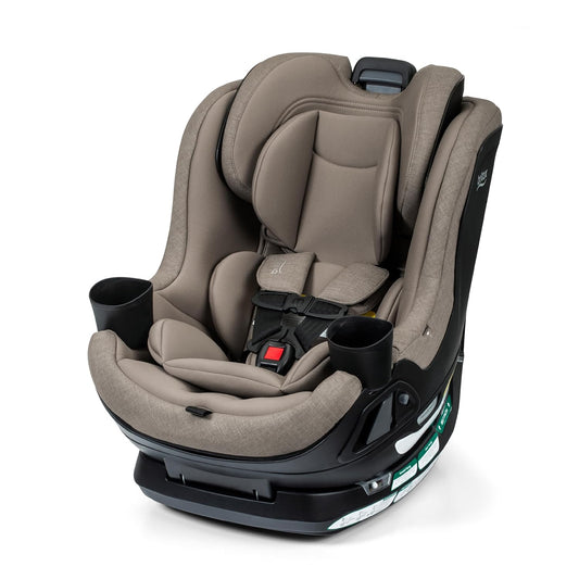 Britax Galaxy360 Slim Rotating Convertible Car Seat with SwivelSmooth Steel Ring – Teak