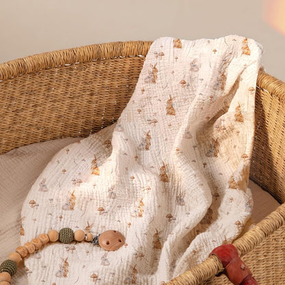 lulumoon Muslin Bassinet Sheets for Baby: Soft Bedside Sleeper Bassinet Fitted Sheets for Boys and Girls