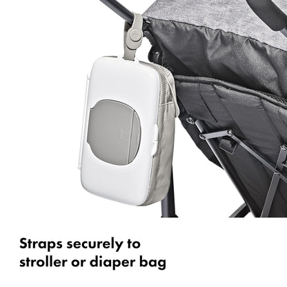 OXO Tot On-The-Go Wipes Dispenser with Diaper Pouch, Gray