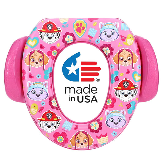 Nickelodeon PAW Patrol "Rescue Pups" Soft Potty Seat and Potty Training Seat - Soft Cushion, Baby Potty Training, Safe, Easy to Clean