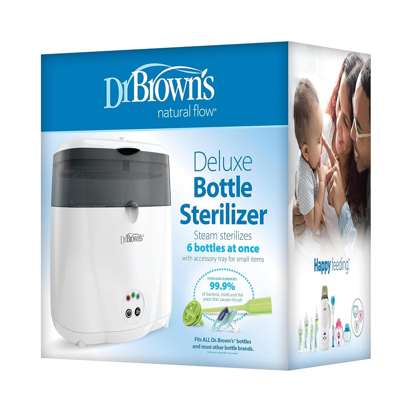 Dr. Brown's All-in-One Sterilizer and Dryer for Baby Bottles, Parts and Other Newborn Essentials