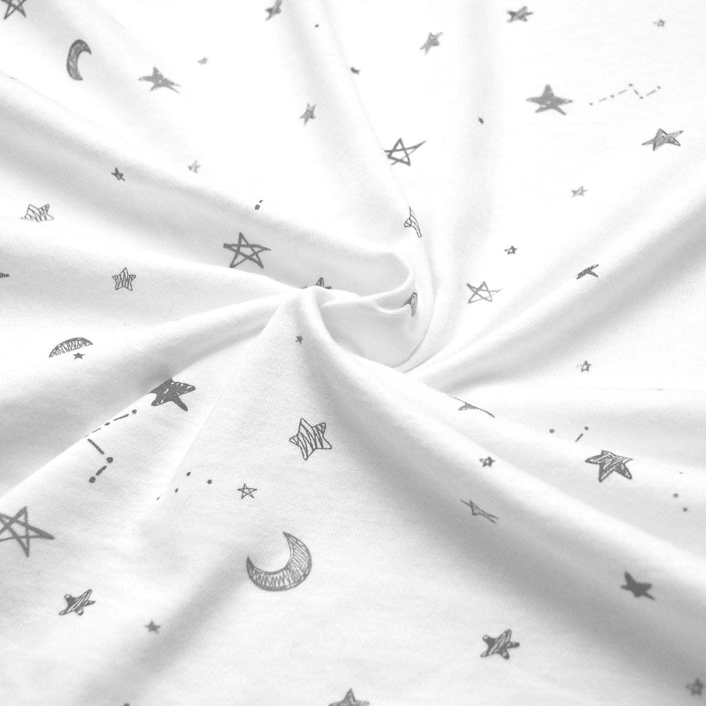 TL Care 100% Natural Cotton Fitted Pack and Play Sheet 39" x 27" - Soft & Breathable Pack N Play Sheet for Playpen, Playard & Mini Crib Mattress, Alphabet, for Boys & Girls