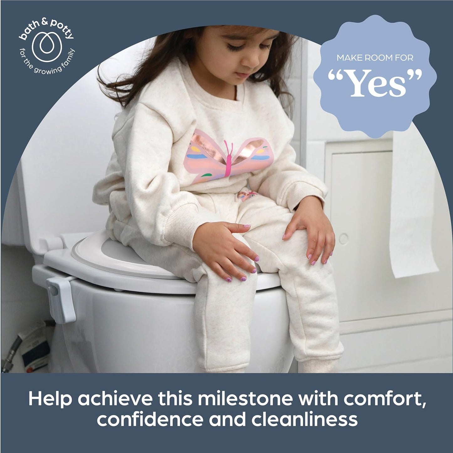 Dreambaby Non-Slip Potty Training Seat, Soft & Comfortable, Easy to Clean, Travel-Friendly, for Toddler Boys and Girls, Fits Round & Oval Toilets