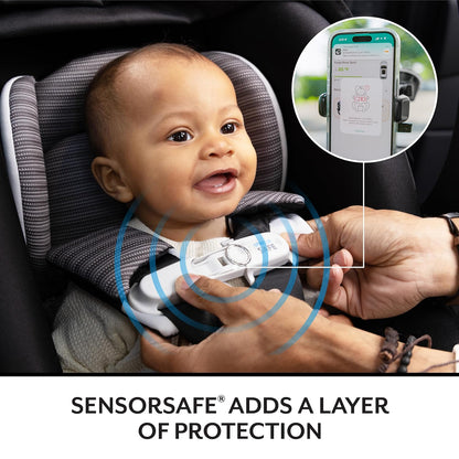 Evenflo Revolve180 LiteMax NXT Rotating Rear-Facing Lightweight Preemie and Infant Car Seat 3-30lbs. with SensorySoothe. Easy Install with Base (Agate Purple)