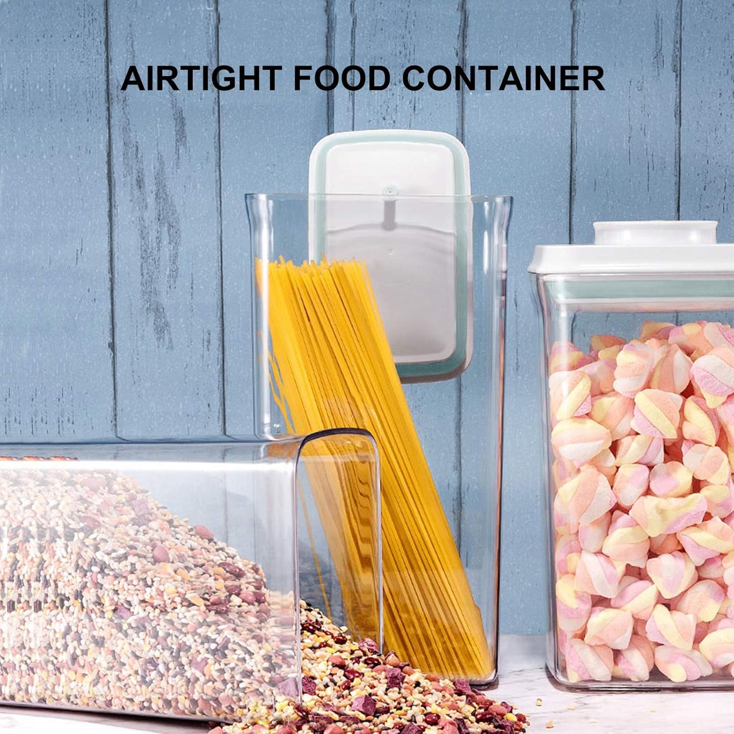 Formula Dispenser Container with Scoop 1500ML / 1.5QT Milk Powder BPA-Free Airtight 650g Formula Storage Container with Lids, BPA-Free Airtight Food Storage Container