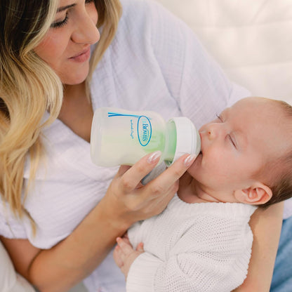 Dr. Brown's Breastfeeding Baby Bottles, Options+ Wide-Neck Breast to Bottle Feeding Set