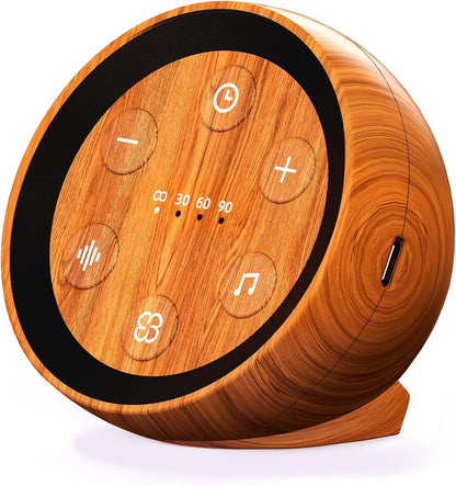 Continuous Sound Machine Battery Small White Noise Machine for Baby Kids Adult with 32 Soothing Sounds 32 Volume Levels Sleep Brown Noise Machine for Travel Office Privacy with 4 Timer & Memory
