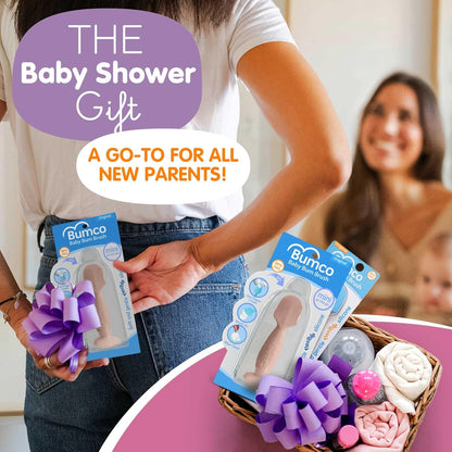 Bumco Diaper Cream Spatula - BPA-Free Diaper Bag Essentials, Soft Butt Spatula Baby, Mom-Invented Butt Paste Spatula, Bumco Diaper Cream Spatula, Flexible Diaper Cream Applicator, Baby Bum Brush