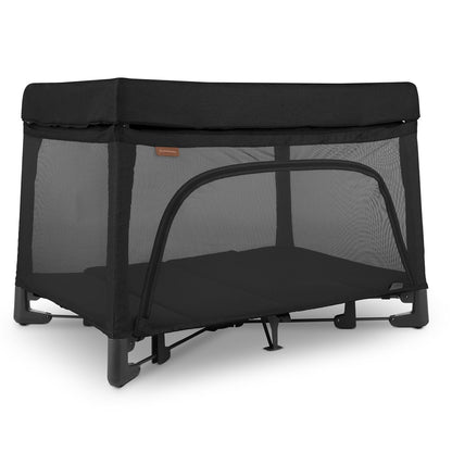 UPPAbaby Remi Playard | Deluxe 3-in-1 Portable Playard, Bedside Bassinet + Travel Crib| Mesh Bassinet, Mattress, Organic Cotton Mattress Cover + Storage Bag Included | Charlie (Sand Mélange)