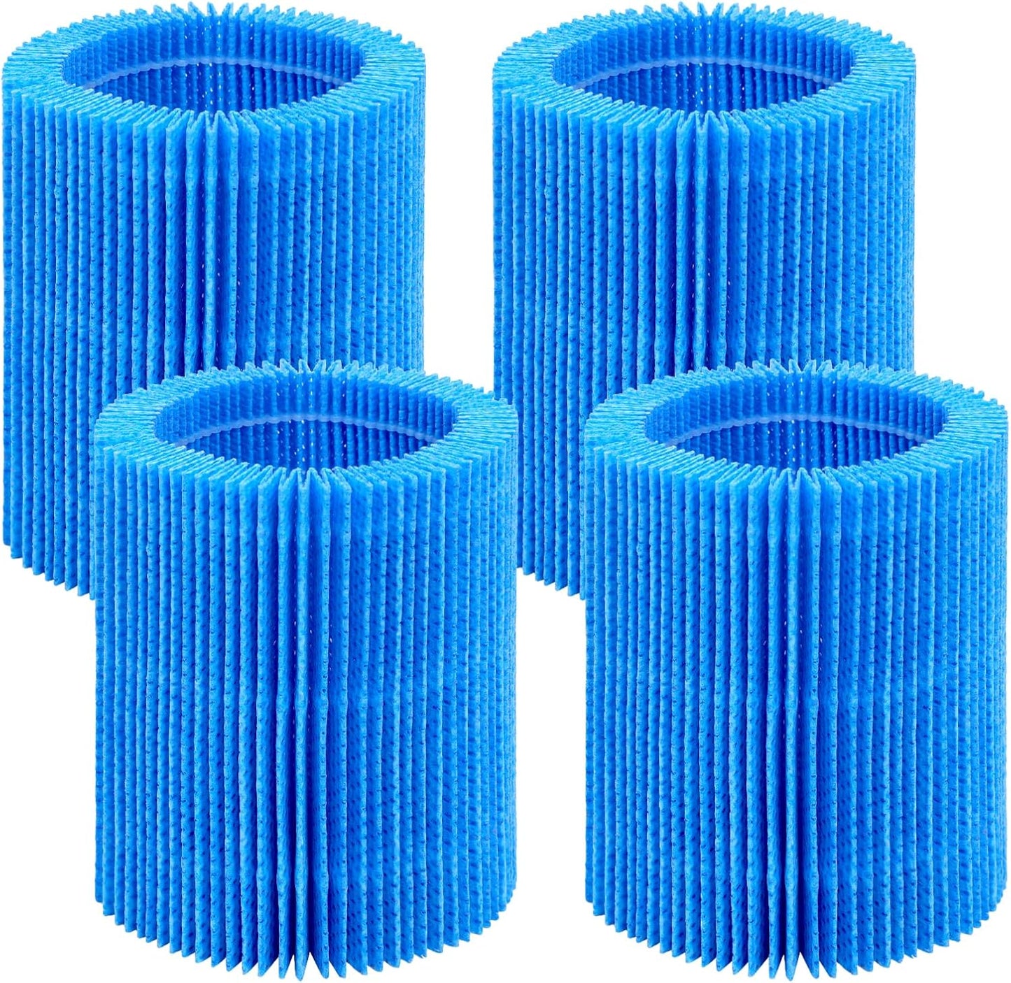 Upgrade Humidifier Replacement Filter Compatible with Canopy Bedside and Nursery Humidifier, Blue Spunlace Nonwoven Washable Filter, 4-Pack