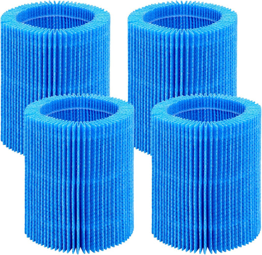 Upgrade Humidifier Replacement Filter Compatible with Canopy Bedside and Nursery Humidifier, Blue Spunlace Nonwoven Washable Filter, 4-Pack