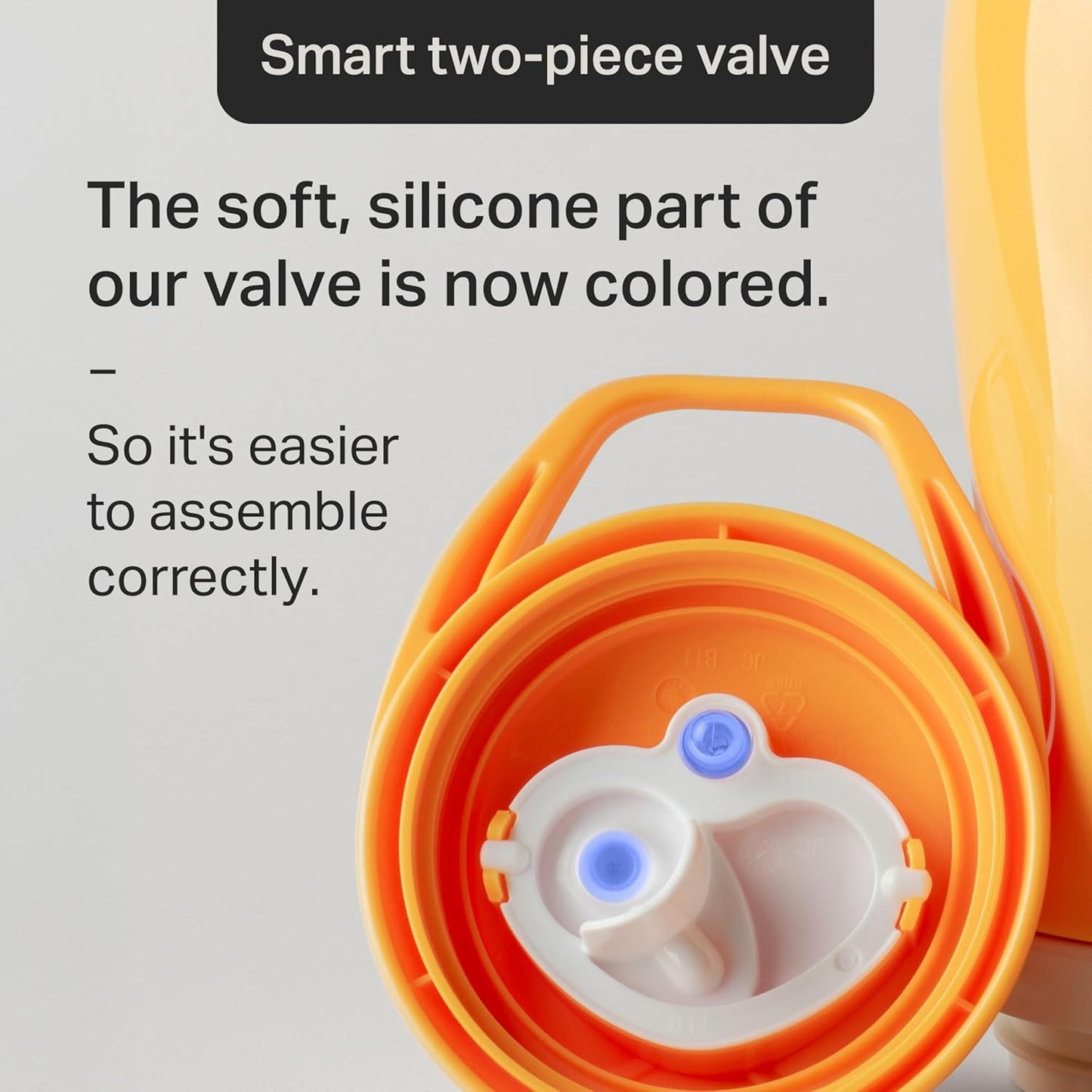 Tommee Tippee Insulated 9oz Sporty Spout Toddler Water Bottle, No Spill, Sippy Cups for Toddlers 1-3, Two-Piece Valve Helps Stop Spills, Green & Teal, BPA Free, Pack of 2