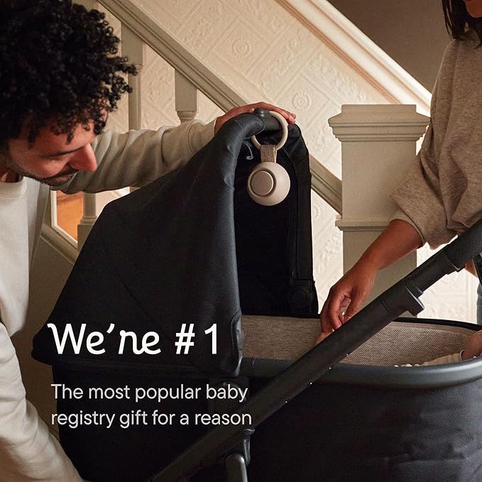 Hatch Go | Portable Sound Machine for Babies and Kids | Sleep Soother | 10 Soothing Sounds | White Noise | Shush | Travel | Registry Gift | Baby Shower | Clips on Stroller | Mint