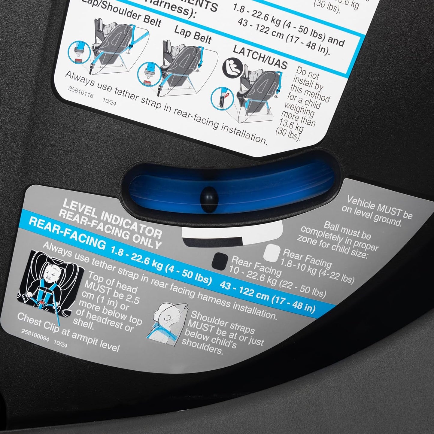 Evenflo Gold Revolve360 Extend All-in-One Rotational Car Seat with SensorSafe (Onyx Black)